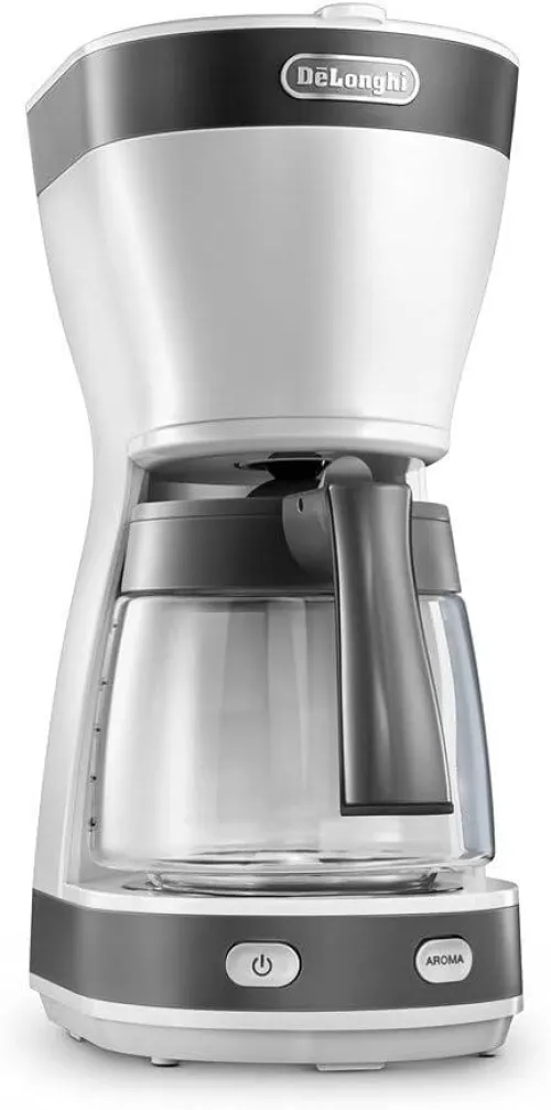 Delonghi cafetière à Filtre - Puissance: 1000 Watts - Capacité du réservoir: 1.25 Litres - ICM16210