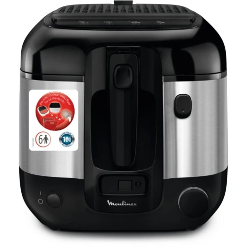 Moulinex Friteuse classique Super Uno 2,2 L-1.5 kg de frites-1800 W- 150 à 190C-AM316D10