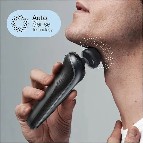Braun Rasoir électrique pour homme, série 6 SensoFlex, rasoir électrique rechargeable , 61-N1000S