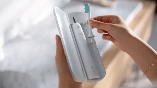 PHILIPS Sonicare 3100 series Brosse à dents électrique + Housse de voyage HX3673/13