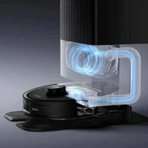  roborock Qrevo Master Aspirateur Robot Laveur avec station - 10000Pa - LIdar- NOIR