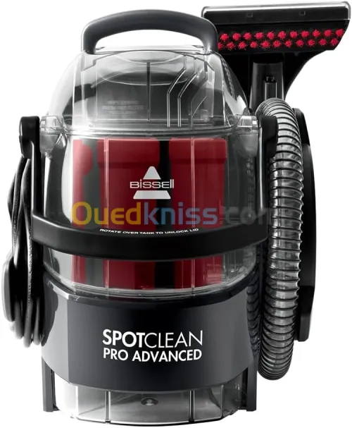 NETTOYEUR MULTI-SURFACE bissell Spotclean Pro Advanced, 750W, Capacité du réservoir : 3,5l  - 1558D