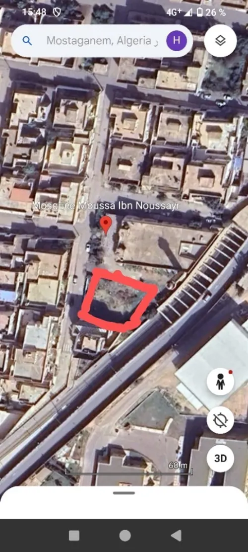 Vente Terrain Mostaganem Mostaganem