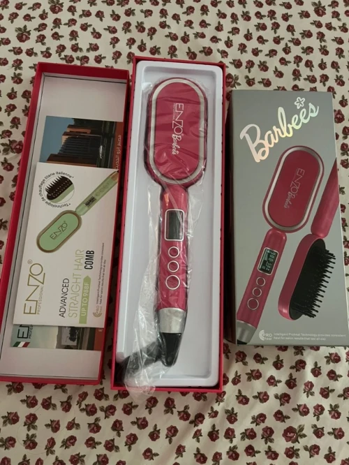 Brosse à cheveux chauffante ENZO PROFESSIONAL.