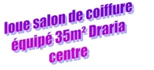 Location Local Alger Draria