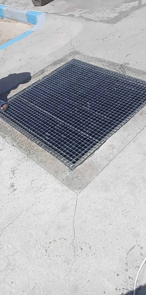 Caillebotis en acier galvanisé à chaud