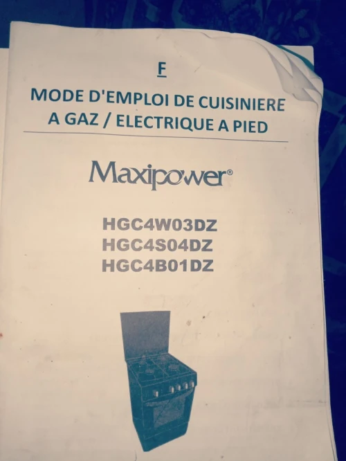 Cuisinière 