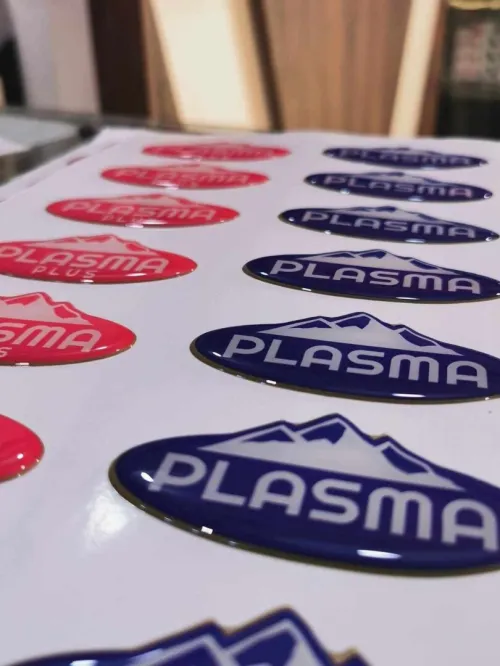 Resine Doming Logo 3D