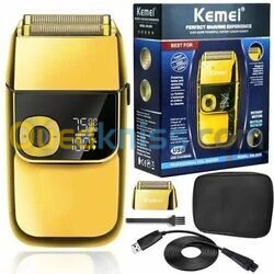 ماكينة حلاقة كهربائية قابلة للشحن - مقاومة للماء - شاشة  Rasoir barbe Km 2028 LCD