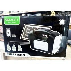 مجموعة الإضاءة الشمسية - Kit d'éclairage solaire - 3 ampoules LED ultra-lumineuses