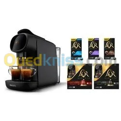 NESPRESSO MACHINE A CAFE L'OR AVEC 50 CAPSULE  