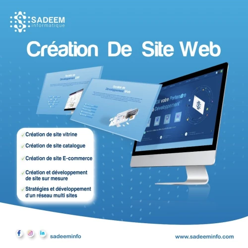 Création d'un site web professionnel