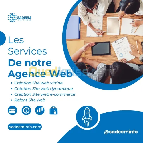 Créez votre site web et application mobile sur mesure pour améliorer votre présence en ligne