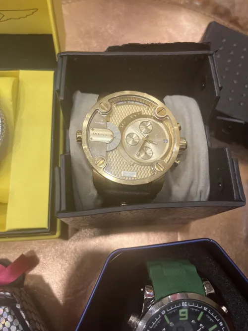 Lot de 3 montres homme originales