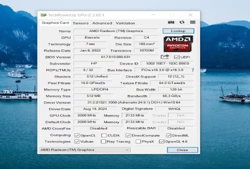 HP envy x360 Ryzen 7730u
