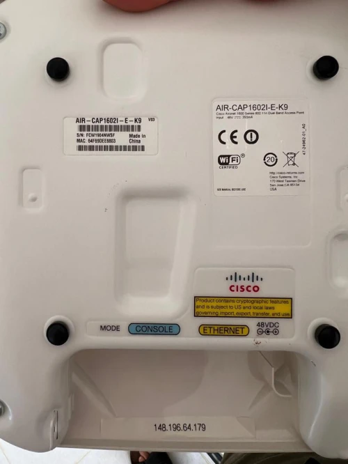 Cisco AIR-CAP1602I-E-K9