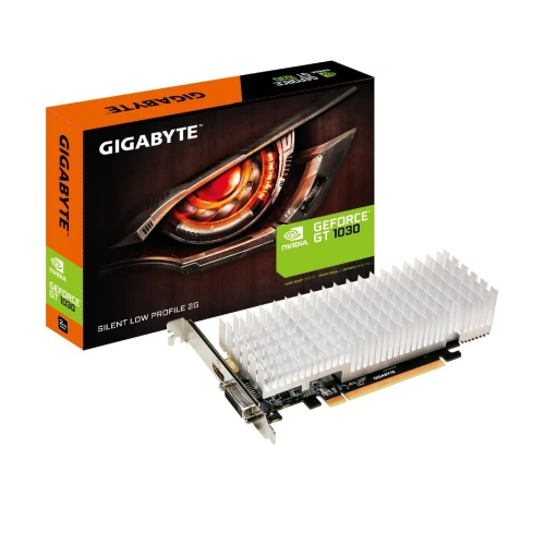 Gigabyte nVidia GeForce GT 1030 Silent Low Profile 2GB Silencieuse & Économique