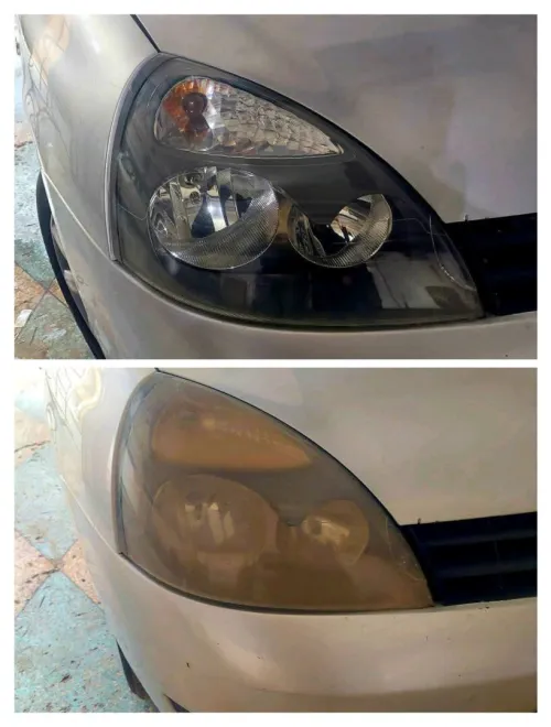 Nettoyage les phares Auto PRO تنضيف و تلميع أضواء الامامية لسيارات