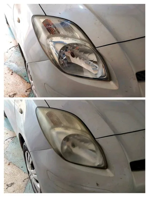 Nettoyage les phares Auto PRO تنضيف و تلميع أضواء الامامية لسيارات