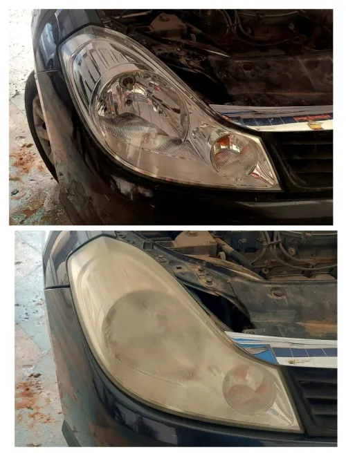 Nettoyage les phares Auto PRO تنضيف و تلميع أضواء الامامية لسيارات