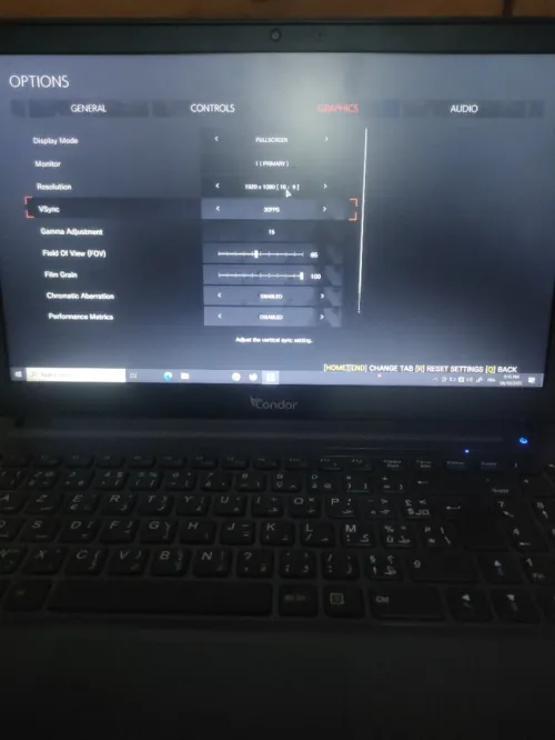 Laptop condor i5 cart graphique 