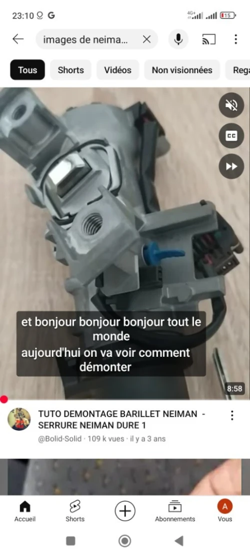Service les clés auto réparation 