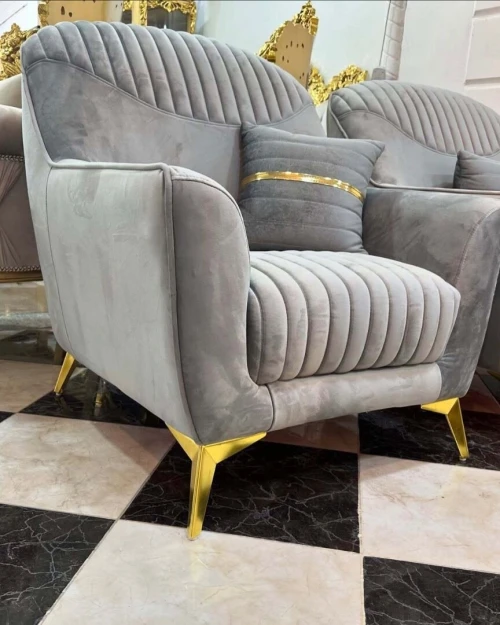 صالون عصري فاخر جودة عالية وراحة مضمونة Salon moderne bonne qualité et confortable
