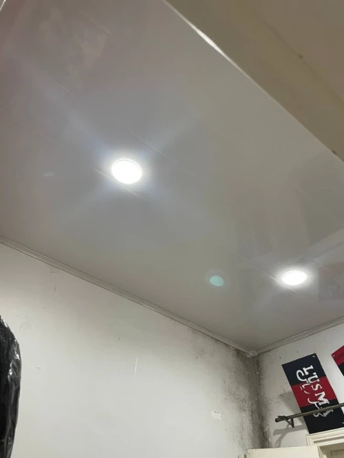 Montage et pose Faux plafond en PVC et placo plâtre et peinture et led profile