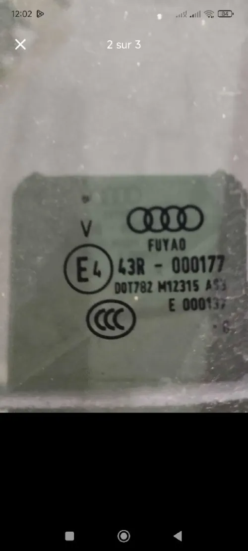 Déflecteur arrière original Q2 