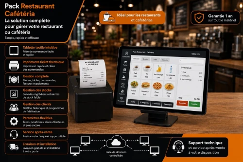 Pack restaurant cafetière
