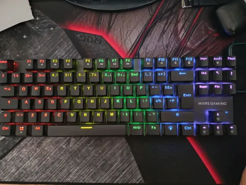 Clavier/keyboard mechanic mars gaming blue switch 