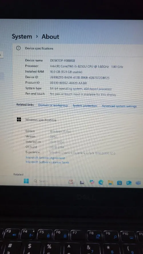 Dell latitude 5490 (canadian) 