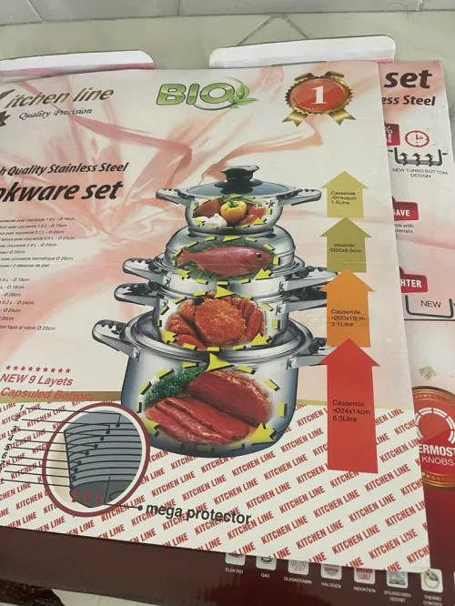 16 pièce kitchen line 