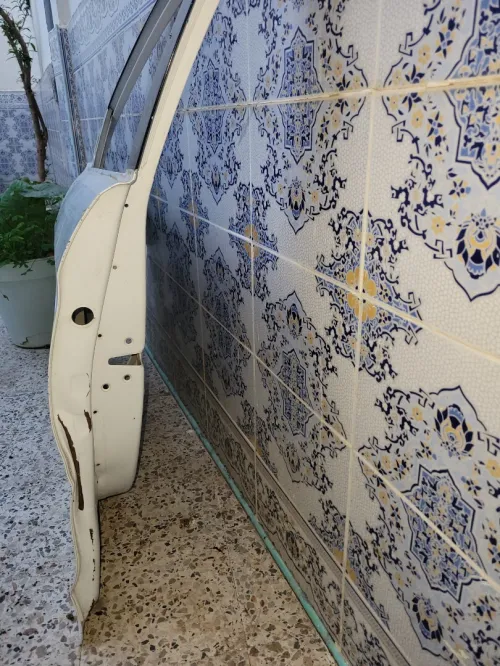 Porte hyundai elantra 2017 blanche accidenté
