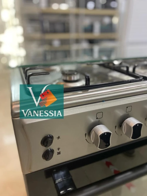 Cuisinière 60Cm Inox Ventiller Marque Cristor Galia