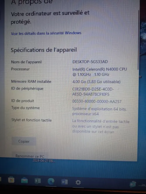 Laptop hp