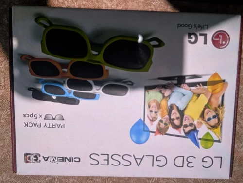 Lunette 3d LG et Samsung 