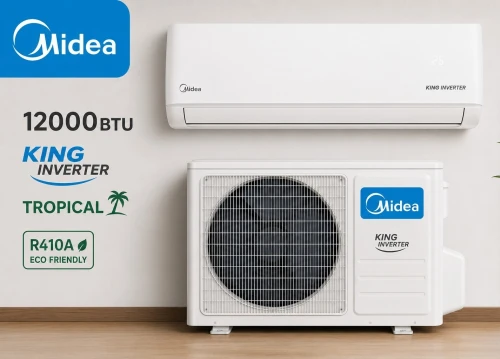 CLIMATISEUR MIDEA 12000BTU KING INVERTER TROPICAL