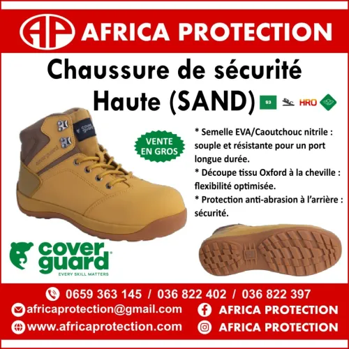 CHAUSSURE DE SECURITE HAUTE SAND