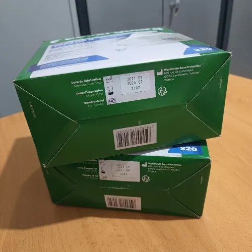 Masques de protection FFP2 avec soupape  Coverguard
