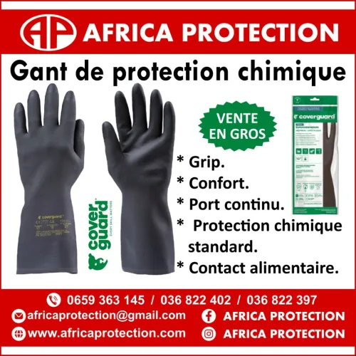 GANT DE PROTECTION CHIMIQUE COVERGUARD