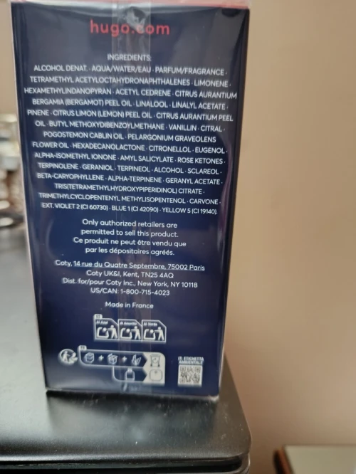 Parfum Hugo original dark blue