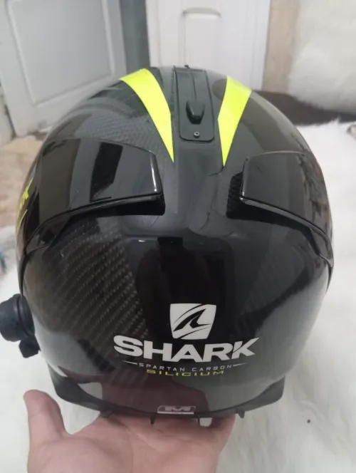 Casque moto shark carbon original avec bluetooth V3 
