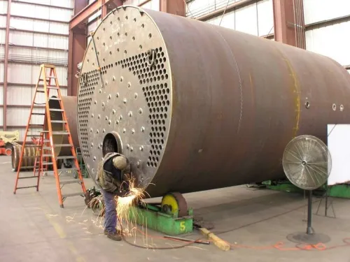 Réparation et installation réseau des chaudière à vapeur industrielle 