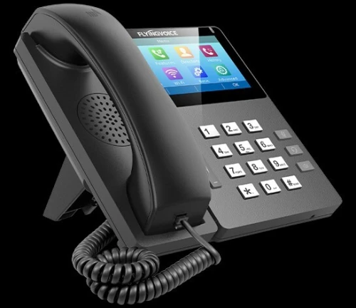 FIP15G Plus - IP PHONE  haut de gamme écran couleur Tactile 4.3", WiFi - 10 Lignes SIP - PoE 
