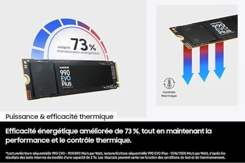 DISQUE DUR SAMSUNG SSD EVO PLUS 990 1TB