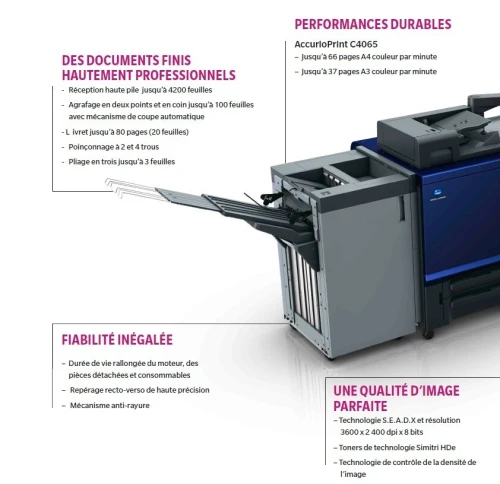 KONICA MINOLTA AccurioPrint C4065 Presse numérique