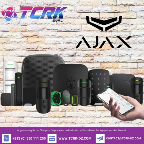 Installation system d'alarme Anti-Intrusion AJAX 