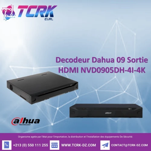 Decodeur Dahua 09 Sortie HDMI