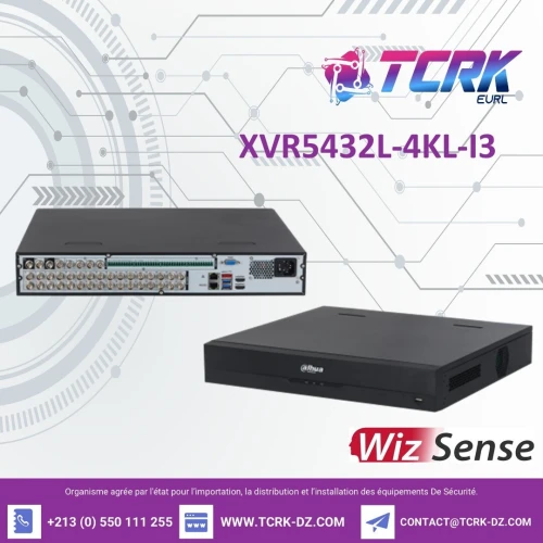 XVR Dahua 32 Channels Série I3 4K Support 4HDD's